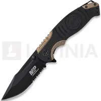 Smith & Wesson Navaja M&P Linerlock, black/brown