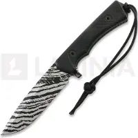 ANV Knives Cuchillo P250 DAYZ - Sleipner - GRNPU, negro