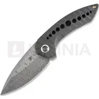 Kansept Knives Navaja ODD 21 Damascus Tiger Stripe