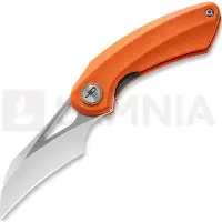 Bestech Bihai - Stonewash + Satin - G10, naranja