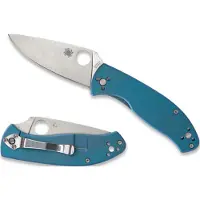 Spyderco Navaja Tenacious Blue Ti