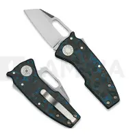 Demko Knives Navaja Nano Shark 20CV Shark Foot, Fat Carbon Arctic Storm