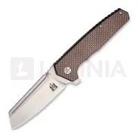 Komoran Navaja Linerlock Red Carbon Fiber