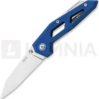 MKM Knives Navaja Edge Liner, Blue anodized aluminum
