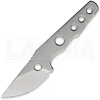 Petrified Fish Cuchillo de cuello Bison - Stonewash