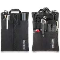 Maxpedition Organizador de bolsillo Platy 5" x 7", negro