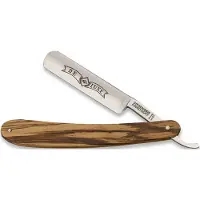 Giesen & Forsthoff Straight Razor Zebrano Wood