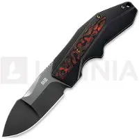 We Knife Coral, Bronze & Black Ti/Lava Flow CF, Polished