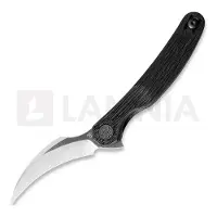 Cavol Navaja Mantis C09 Black Grooved Titanium