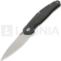 MKM Knives Navaja Goccia, carbon fiber