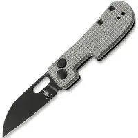 Kizer Cutlery Banish, Black Micarta