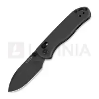 Kizer Cutlery Navaja Drop Bear 2 Clutch Lock, Black Aluminum, DLC