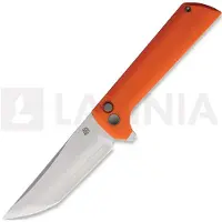 North Mountain Blade Navaja Chop 2 Button Lock Orange G-10