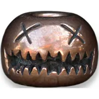 Audacious Concept Smiley Bead - Small - Copper