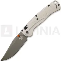 Benchmade Navaja Taggedout Elmax Forest Green Cerakote, tan grivory