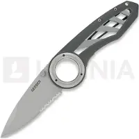 Gerber Navaja Remix Linerlock, hoja dentada