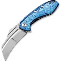 Kansept Knives Navaja KTC3 Linerlock Timascus