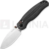 Kizer Cutlery Navaja Phoca CD 14C28N, Black Norplex UltreX, Satin