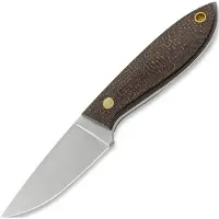 Brisa Cuchillo Bobtail 80, bison micarta, flat, kydex