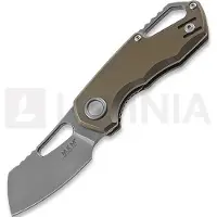 MKM Knives Navaja Isonzo M390 Cleaver, bronze anodized titanium