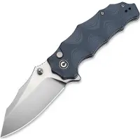 CIVIVI Navaja Natterjack, Milled Neutral Blue G10, Satin