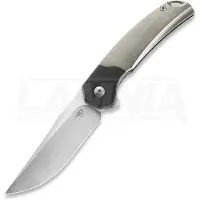 Bestech Navaja Supernova - Satin - Titanium + Zirconium