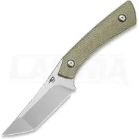 Bestech Cuchillo Step - Stonewash - G10, verde olivo