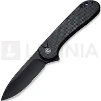 CIVIVI Navaja Button Lock Elementum II, negro