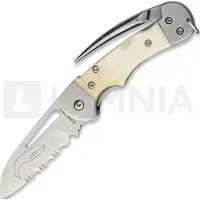 Myerchin Navaja Generation 2 Crew Bone, hoja dentada