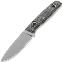 Trc knives Classic Freedom, FFG Satin Böhler M390, Black Canvas Micarta Red Liner, Kydex Sheath, cuchillo de exteriores