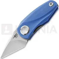 Bestech Navaja Tulip - Stonewash + Satin - G10, azul