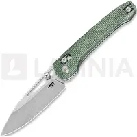 Bestech Navaja Cobber - Stonewash - Micarta, verde