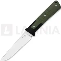 Kizer Cutlery Cuchillo Area Eight AEB-L, Green/Black G-10, Satin