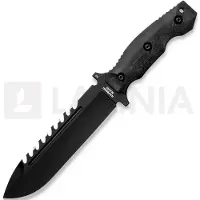 Halfbreed Blades Cuchillo Large Survival Knife, negro