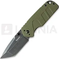 Smith's Sharpeners Navaja Campaign Linerlock, verde olivo