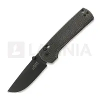 The James Brand Navaja The Kline - Black / Black / Micarta / Straight