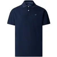 Hackett London para hombre. HM5600239 Polo Slim Fit Logo marino (L), Casual, Algodón, Manga corta, outlet 2026.