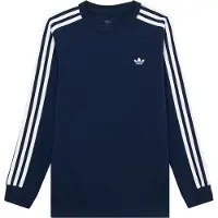 Adidas Originals Camiseta '3 STRIPE' añil / blanco