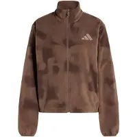 Adidas adidasChaqueta Terrex Multi Climawarm de felpa con cierre de cremallera L Earth Strata / Brown Mujer