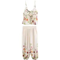 Ted Baker Pijama crema / verde / lila / naranja