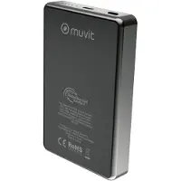 Muvit Batería Externa 10000mah Mcchp0010 20w Wireless Includes Usb Type-c Cable