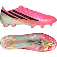 Adidas adidasBota de fútbol F50 Hyperfast Elite césped natural seco 48 Solar Turbo / Core Black / Gold Metallic Unisex