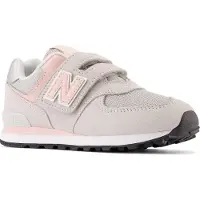 New Balance Zapatillas deportivas '574' gris / rosa / blanco