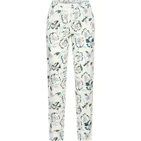 s.Oliver Pantalón de pijama azul claro / verde oscuro / naranja pastel / blanco