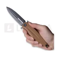 ANV Knives Navaja Z400 BB - Sleipner DLC - G10, coyote