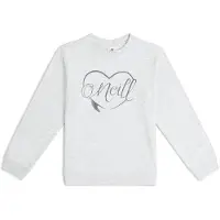 O'Neill Girls Essentials Crew White Melange Talla: 152 | Chalecos Outlet | Unisex | Blanco