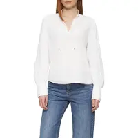 s.Oliver -qs Blouses White Talla: 36 | Manga Larga Outlet | Mujer | Blanco