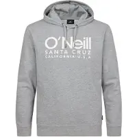 O'Neill cali Logo Hoodie Silver Melee Talla: S | Sudaderas con Capucha Outlet | Hombre | Gris
