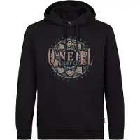 O'Neill Ikat Graphic Hoodie Black Out Talla: L | Sudaderas con Capucha Outlet | Hombre | Negro