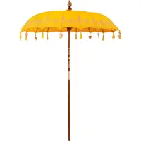 Syfax Parasol Balinés Amarillo 185 x 185 x 260 cm Algodón